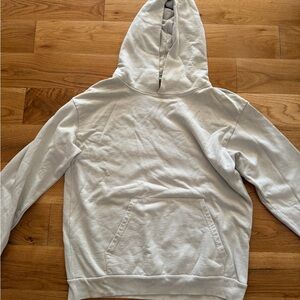 TALENTLESS Light Gray Hoodie Sweater